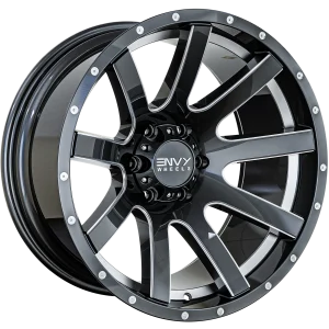 Envy Wheels – CRAZE – Gunmetal – 20″x10″ -24mm – Summer Wheels – 333SM-U206139106124